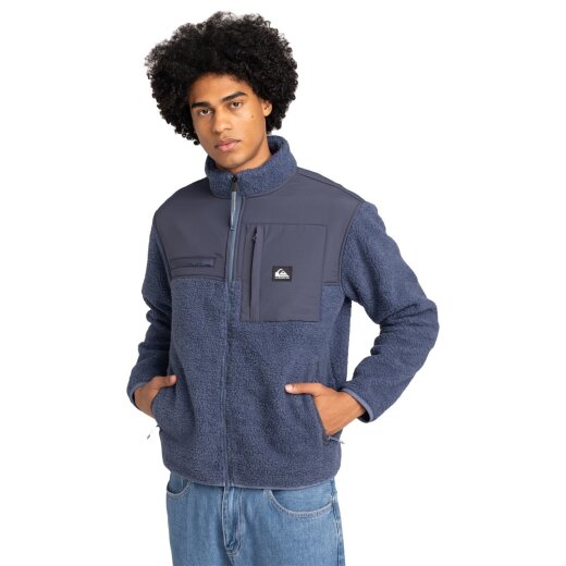 Quiksilver Shallow Water Fleecjacke Vintage Indigo