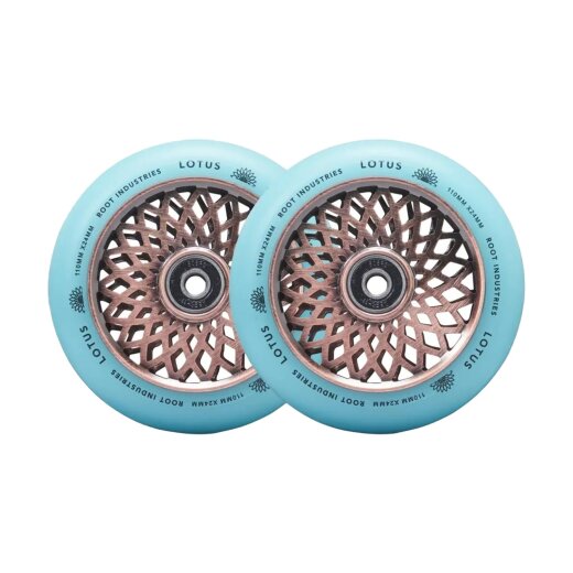 Root Lotus 110mm Scooter Rollen Copper/Isotope