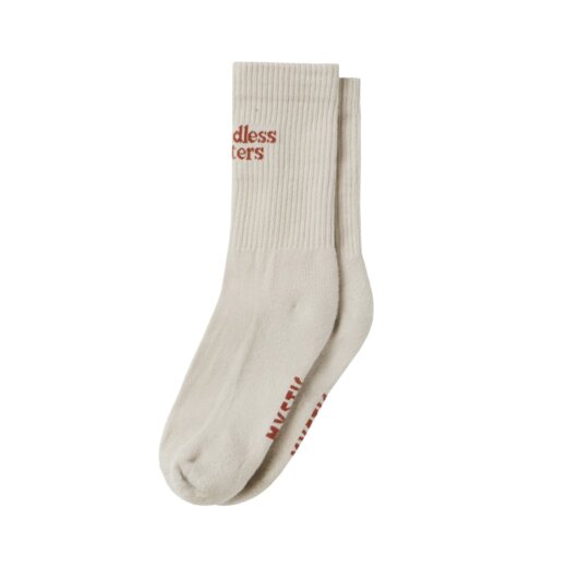 Mystic Trademark Socks Dirty White