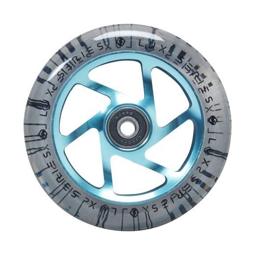 Striker Lux Series Clear Wheels Teal 110mm