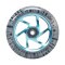 Striker Lux Series Clear Wheels Teal 110mm