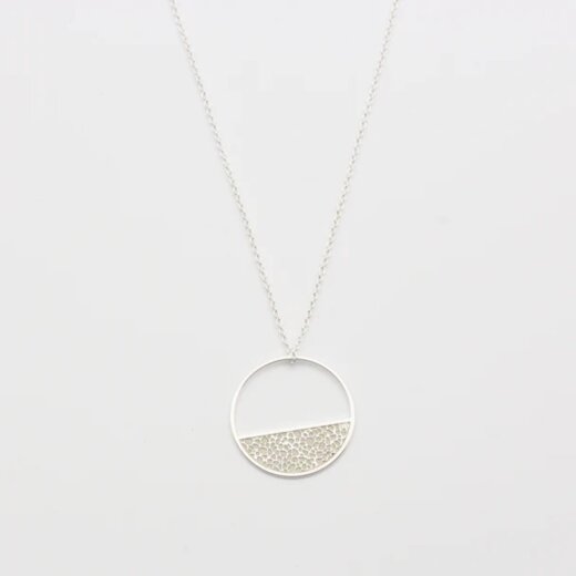 Jewelberry Kette Half Moon Silber