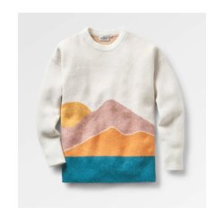 Passenger Clothing Vista Recycled Knitted Jumper Off White