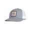 Salty Crew Ink Slinger Retro Trucker Cap Heather Grey White