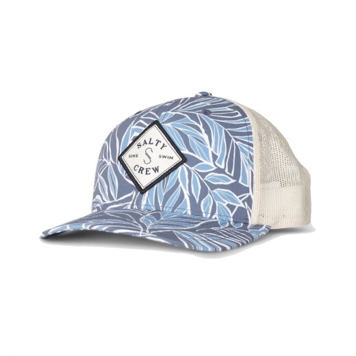 Salty Crew Sealine Retro Trucker Cap Fin Blue