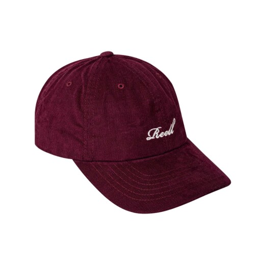 Reell Single Script Cap Vintage Burgundy Cord