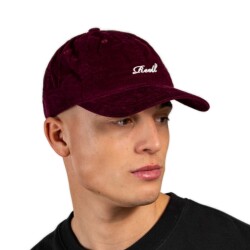 Reell Single Script Cap Vintage Burgundy Cord