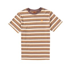Rhythm. Vintage Stripe SS T-Shirt Cheddar