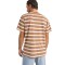 Rhythm. Vintage Stripe SS T-Shirt Cheddar