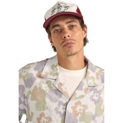 Rhythm.Trees Trucker Cap Merlot