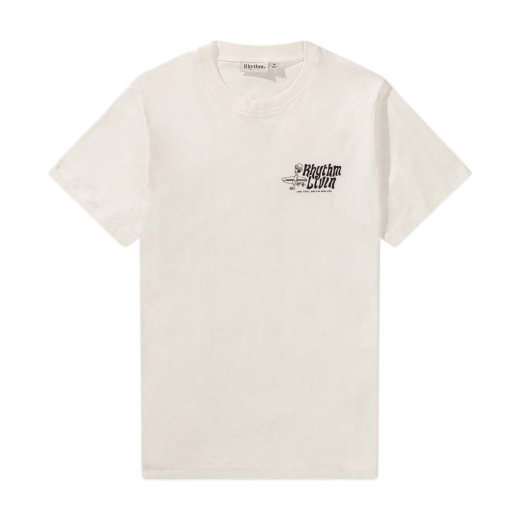 Rhythm. Livin SS Tee Shirt White