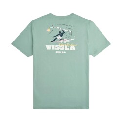 Vissla Sunset Wave Tee SS Jade L