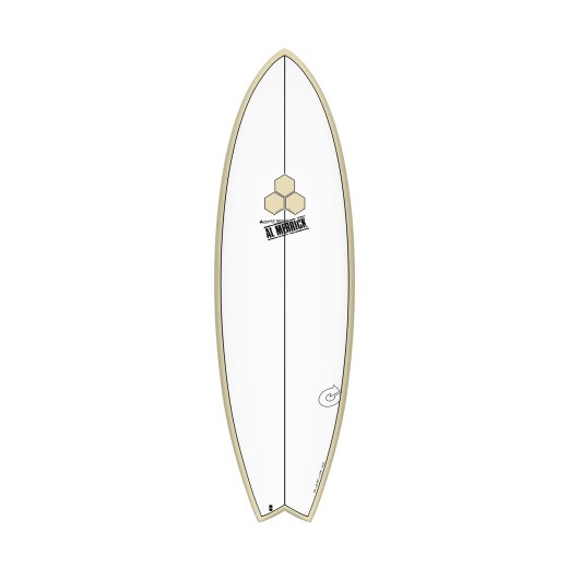 Surfboard CHANNEL ISLANDS X-lite PodMod 5.10 Sand