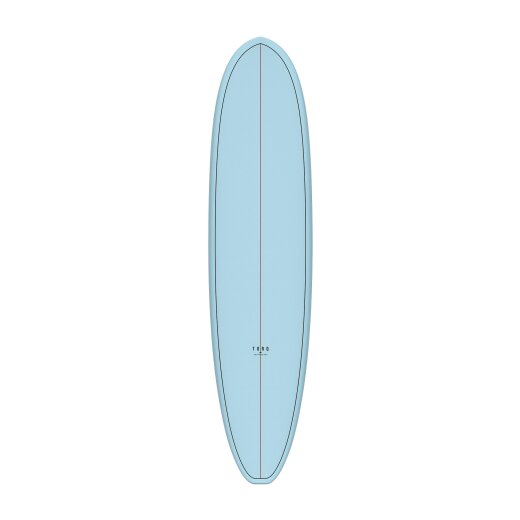 Surfboard TORQ Epoxy TET 8.2 V+ Funboard CC Blau