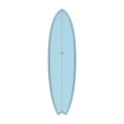 Surfboard TORQ Epoxy TET 6.10 MOD Fish CC Blau