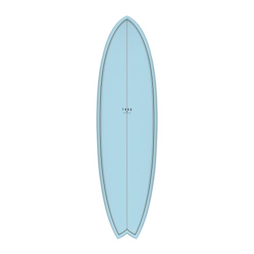 Surfboard TORQ Epoxy TET 6.6 MOD Fish CC Blau