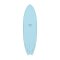 Surfboard TORQ Epoxy TET 6.6 MOD Fish CC Blau