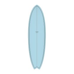 Surfboard TORQ Epoxy TET 6.3 MOD Fish CC Blau