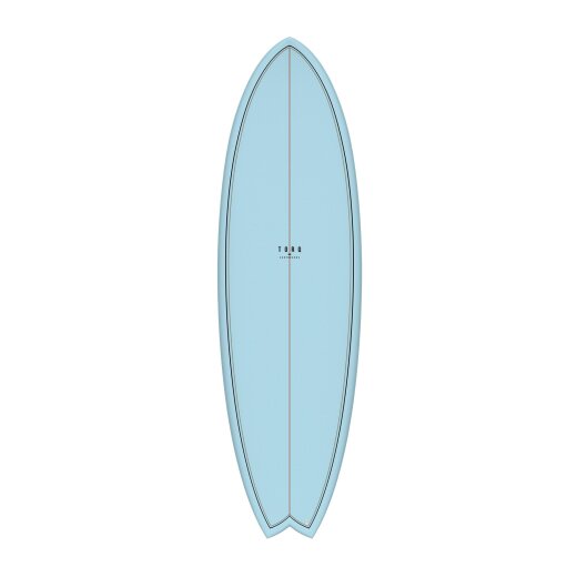 Surfboard TORQ Epoxy TET 5.11 MOD Fish CC Blau