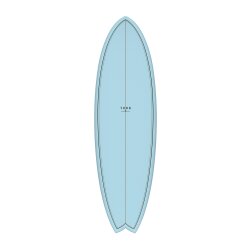 Surfboard TORQ Epoxy TET 5.11 MOD Fish CC Blau