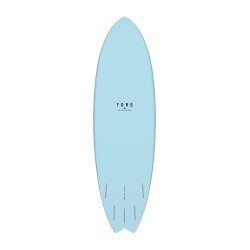 Surfboard TORQ TET 5.11 MOD Fish CC Blau