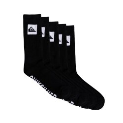 Quiksilver Socks 5 Crew Pack Black