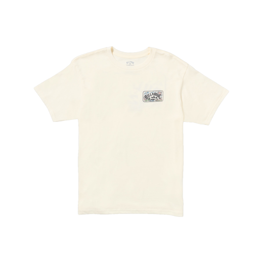 Billabong Scenic Arch SS Shirt Off White