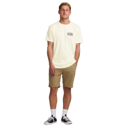 Billabong Scenic Arch SS Shirt Off White
