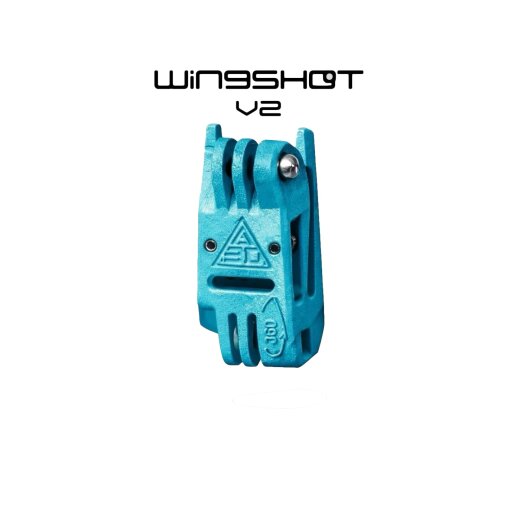 A3D Wingshot V2 Actioncam Halterung Wingfoilen Blue