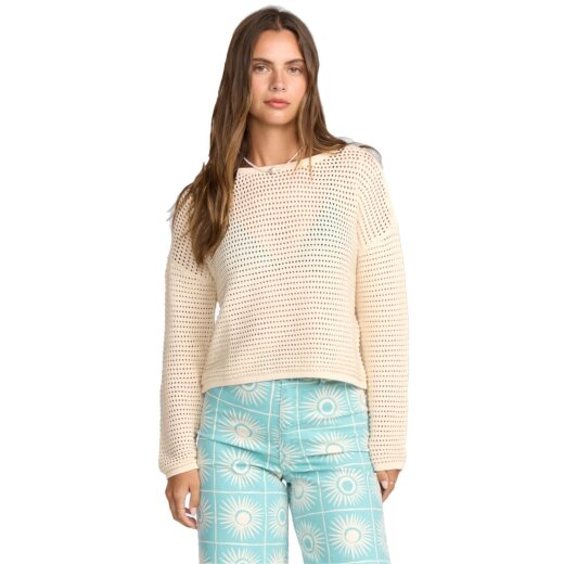 Billabong Daybreak Sweater Strick Pullover White Cap