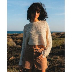 Billabong Daybreak Sweater Strick Pullover White Cap