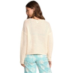 Billabong Daybreak Sweater Strick Pullover White Cap