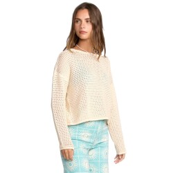 Billabong Daybreak Sweater Strick Pullover White Cap