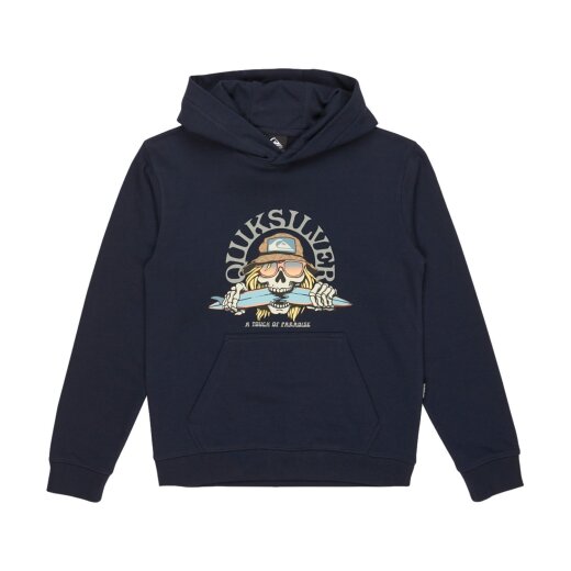Quiksilver Graphic Hoodie Youth Dark Navy