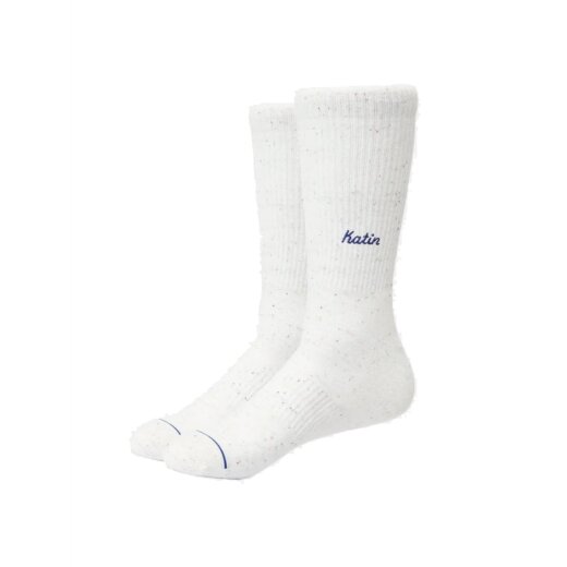 Katin Script Sock White Speckle