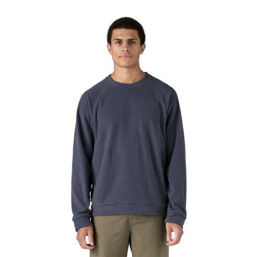 Patagonia Ms Micro D Crewneck Smolder Blue