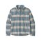 Patagonia M´s L/S LW Fjord Flannel Shirt Raft Still Blue