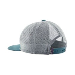 Patagonia Kids Trucker Hat P-6 Logo Wetland Blue