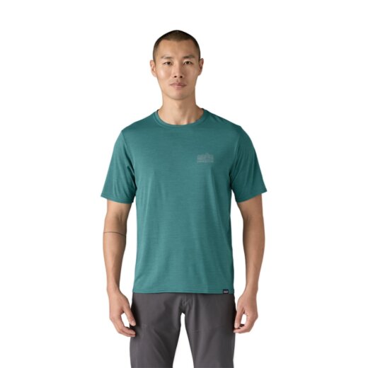 Patagonia Ms Cap Cool Daily Graphic Shirt Wetland Blue