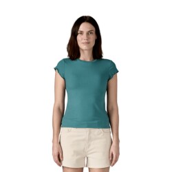 Patagonia Ws Rib Knit Top Wetland Blue