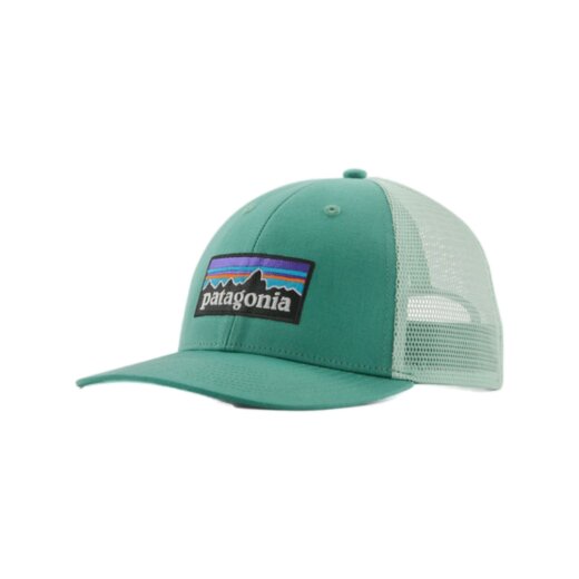 Patagonia P-6 Logo LoPro Trucker Hat Heartleaf Green