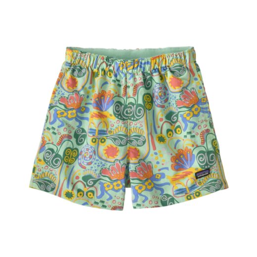Patagonia Baby Baggies Shorts Meadow Moose: Rinsed Green