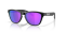 Oakley Frogskins S Sonnenbrille Matte Black Prizm Violet