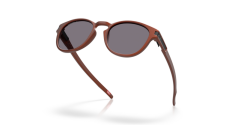 Oakley Latch Sonnenbrille Fire Orange Prizm Grey Polarized