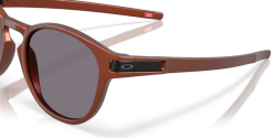 Oakley Latch Sonnenbrille Fire Orange Prizm Grey Polarized