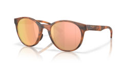 Oakley Spindrift Matte Ginger Tortoise Sonnenbrille Prizm Rose Gold