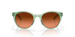 Oakley Spindrift Trans Jade Sonnenbrille Prizm Brown Gradient