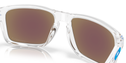Oakley Holbrook XXL Sonnenbrille Polished Clear Prizm Saphire Polarized