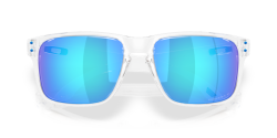 Oakley Holbrook XXL Sonnenbrille Polished Clear Prizm Saphire Polarized