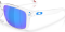 Oakley Holbrook XXL Sonnenbrille Polished Clear Prizm Saphire Polarized